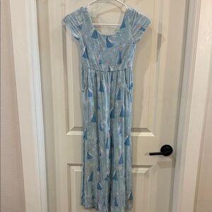 Posh Peanut "Frozen" jumpsuit size 7-8